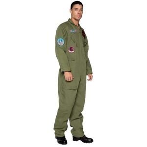 TopGun Unisex Jumsuit Green United State Size L